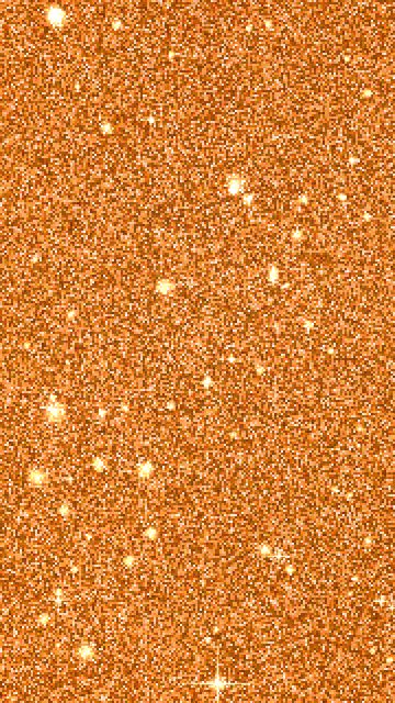 Orange glitter background, chunky glitter