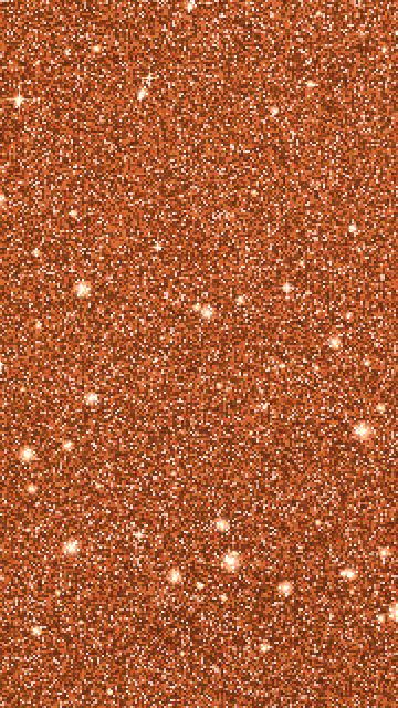 Copper glitter background, chunky glitter