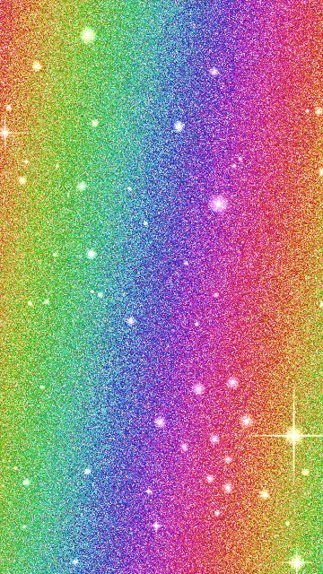 Rainbow glitter background — fine glitter