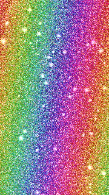 Rainbow glitter background — chunky glitter