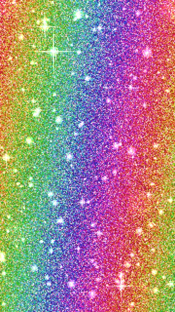 Rainbow glitter background — sparkly