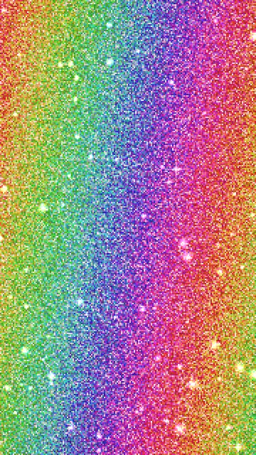 Rainbow glitter background — chunky glitter
