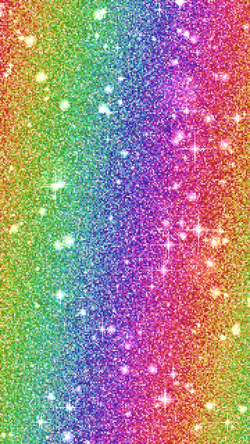 Rainbow glitter background — sparkly