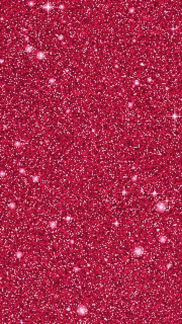Cherry glitter background, chunky glitter