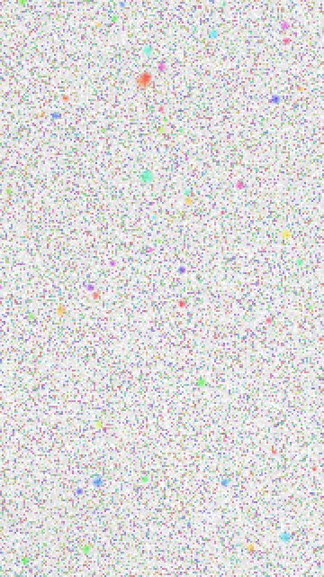 White glitter background — chunky glitter