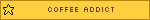 coffee addict blinkie