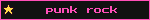 punk rock blinkie