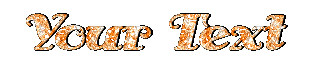glitter text