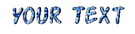 glitter text