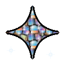 Rainbow sparkle emoji GIF