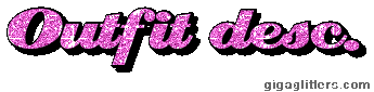 Outfit desc glitter GIF