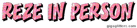 REZE IN PERSON glitter GIF