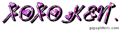 XOXO KEN   glitter GIF