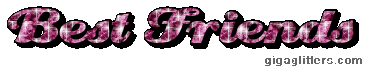 Best Friends glitter GIF 1
