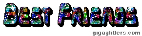 Best Friends glitter GIF 2