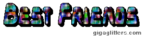 Best Friends glitter GIF 7
