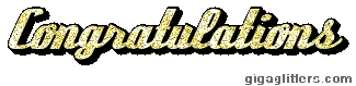 Congratulations glitter GIF 1