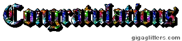 Congratulations glitter GIF 2