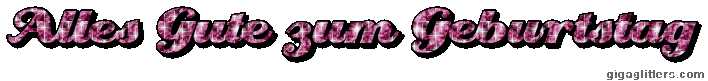 Alles Gute zum Geburtstag, Glitzer-GIF 1