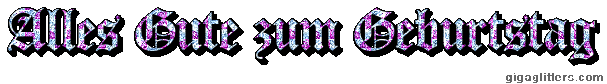 Alles Gute zum Geburtstag, Glitzer-GIF 10