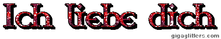 Ich liebe dich, Glitzer-GIF 5
