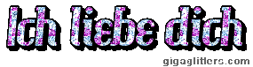 Ich liebe dich, Glitzer-GIF 8