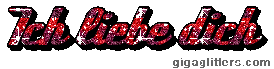 Ich liebe dich, Glitzer-GIF 9