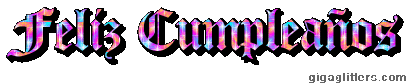 Feliz Cumpleaños, GIF con brillo 3