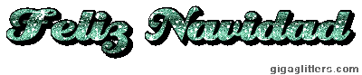 Feliz Navidad, GIF con brillo 6