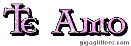 Te Amo, GIF con brillo 10