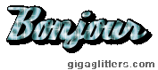Bonjour, GIF paillette 9
