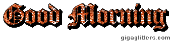 Good Morning glitter GIF 12