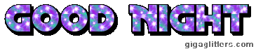 Good Night glitter GIF 2