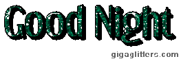 Good Night glitter GIF 8