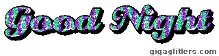 Good Night glitter GIF 9