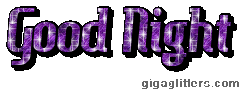 Good Night glitter GIF 10