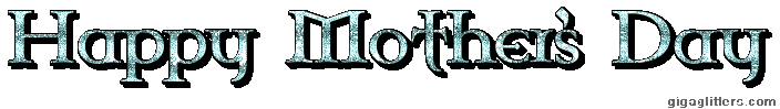 Happy Mother's Day glitter GIF 4