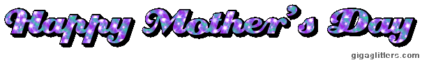 Happy Mother's Day glitter GIF 6
