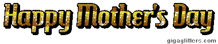 Happy Mother's Day glitter GIF 7
