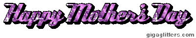 Happy Mother's Day glitter GIF 8