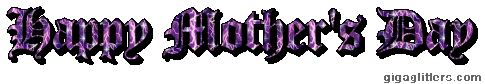 Happy Mother's Day glitter GIF 9