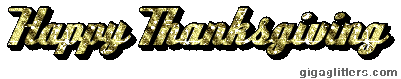 Happy Thanksgiving glitter GIF 11