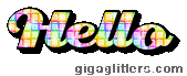 Hello glitter GIF 7