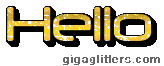 Hello glitter GIF 11