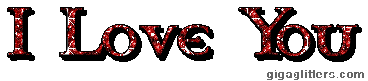 I Love You glitter GIF 5