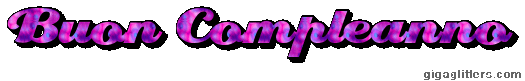 Buon Compleanno, GIF glitter 1