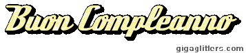 Buon Compleanno, GIF glitter 2