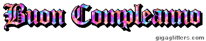 Buon Compleanno, GIF glitter 3