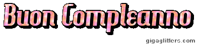 Buon Compleanno, GIF glitter 6