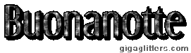 Buonanotte, GIF glitter 3